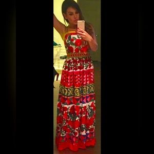 Beautiful maxi printed dress. Capri vacation vibes